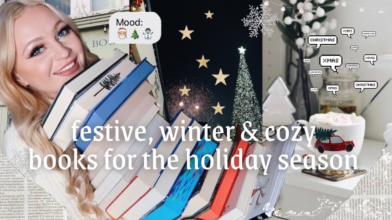 Magical, festive, cozy book recommendations ⛸🤍❄️ 