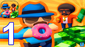 Idle Police - Gameplay Walkthrough Part 1 First Police Station (iOS,Android Gameplay)