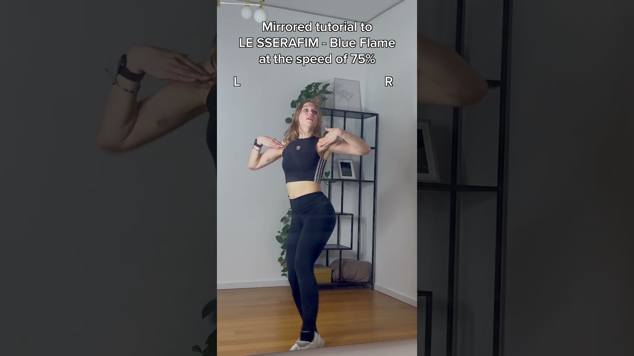 LE SSERAFIM -  'Blue Flame' Mirrored Tutorial 