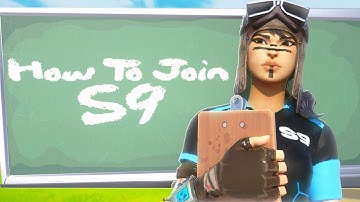 How To Join Team S9 | Join A Fortnite Clan #S9RiseUp