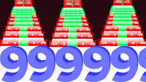 Merge Number Run Master Vs Bullet Stack ( Math Games ) Max levels Gameplay new update Walkthrough