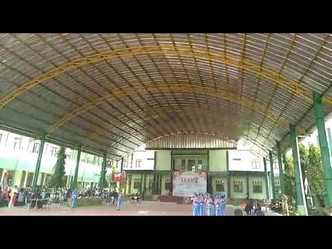 Paskibra SMPN 5 kota Cirebon LKBB  di SMAN 1 Sumber 2019 