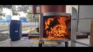 BOILER MINI UNTUK PABRIK TAHU Pesanan dari Bp. Fauzi di Jambi @sumberagungboiler4078