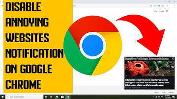 HOW TO BLOCK / DISABLE ANNOYING WEBSITES NOTIFICATIONS ON GOOGLE CHROME
