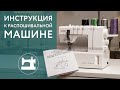 Инструкция к бытовой распошивальной машине Janome 2000cpx