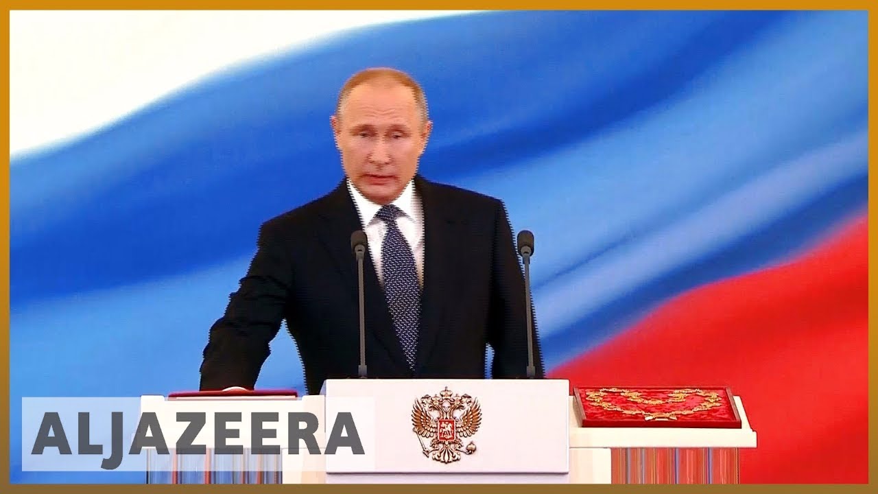 🇷🇺 حفل تنصيب الرئيس الروسي: ماذا قال فلاديمير بوتين؟ | الجزيرة الإنجليزية
