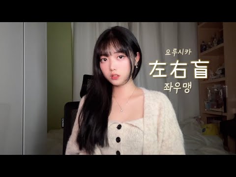 좌우맹 左右盲 (요루시카 Yorushika) 오늘 밤, 세계에서 이 사랑이 사라진다 해도 ost - cover. 시규아 SIGYUA
