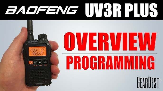 BAOFENG - Talkie Walkie UV-3R Dual Band VHF/UHF - Safe Zone Airsoft