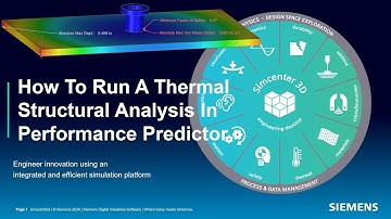 How To Run A Thermal Structural Analysis In Performance Predictor