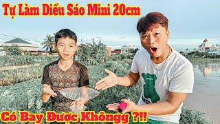 Thử thách làm diều sáo mini 20cm liệu có bay được không