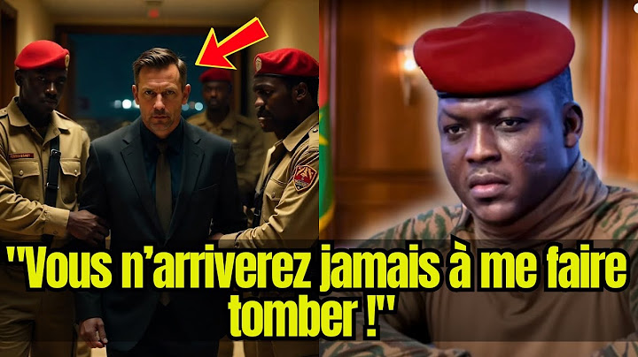 Traoré capture un agent de la CIA à l'intérieur du palais ! Ce qui s'est passé a choqué le monde!