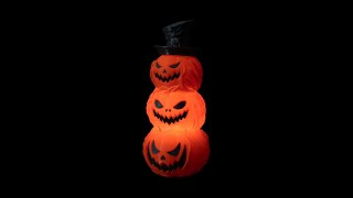 Information 3 stack jack o lantern lighting, a Halloween item Update