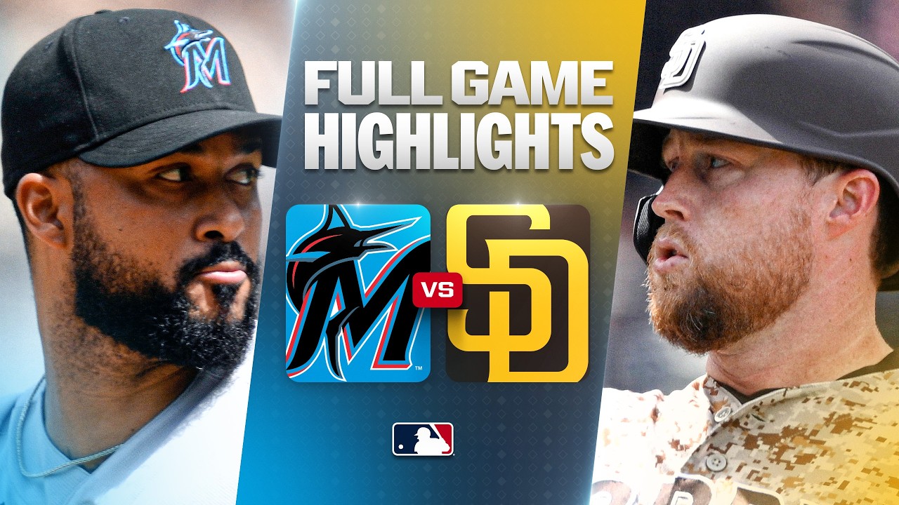 [MLB] 마이애미 말린스 3 : 7 샌디에이고 파드리스 경기 결과·하이라이트