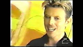 David Bowie - WATCH BOWIE PAINTING - VH 1 Commission - USA - 1995