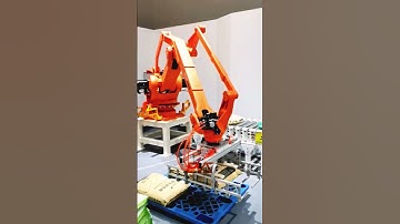 How to improve production efficiency？ #industrialrobot #robot#palletizing robot