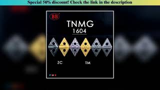 Unboxing BB TNMG SNMG CNMG VNMG Turning Insert TNMG1604 CNC Carbide Lathe Tool Negative Cutting MS•