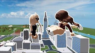 Two Giant Girls Growth Battle Giant Girl Rp