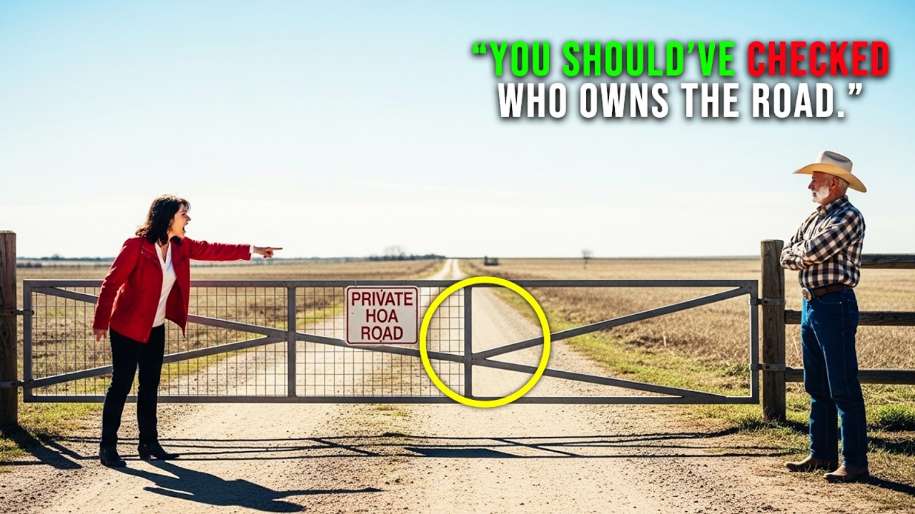 HOA Fenced My Ranch — They Didn’t Know I Owned the Only Access Road