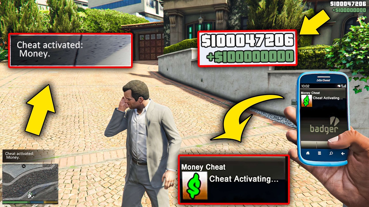 GTA 5 All New Secret Phone Cheats Money Cheat Girlfriend Cheat 