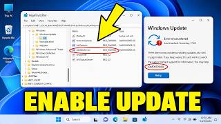 How To Enable Windows Update Services in Registry Editor