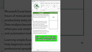 Excel LEN Formula Counts Paragraphs 😳⚡