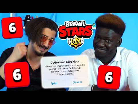 EN İYİ ARKADAŞIMA 10 TANE 6 YAZDI! Brawl Stars (PARAM BİTTİ)