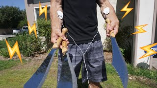 Juggling While Getting Electrocuted Josh Horton & Ivan Pecel