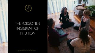 The Forgotten Ingredient of Intuition