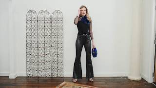 Sarvin - Diana Bodysuit And Sly Trousers