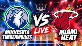 Minnesota Timberwolves vs Miami Heat LIVE | NBA Scoreboard & Play-by-Play