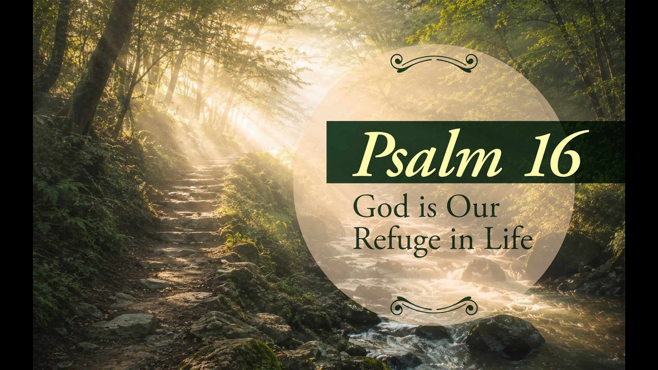 May 31 2026- David Gibson- Psalm 16 - God is our refuge in life and certainty in death