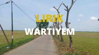 Lirik tarling wartiyem