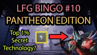 Playing Bingo in LFG Raids #10 The Pantheon - Destiny 2