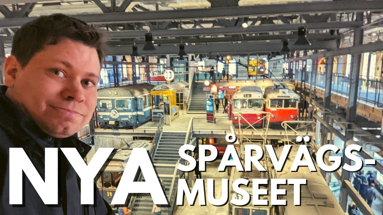 Besök på NYA Spårvägsmuseet i Stockholm