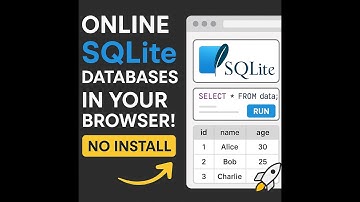 Online SQLite Databases — Instantly in Your Browser! No Installation Needed