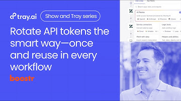 Rotate API tokens once and reuse in every workflow