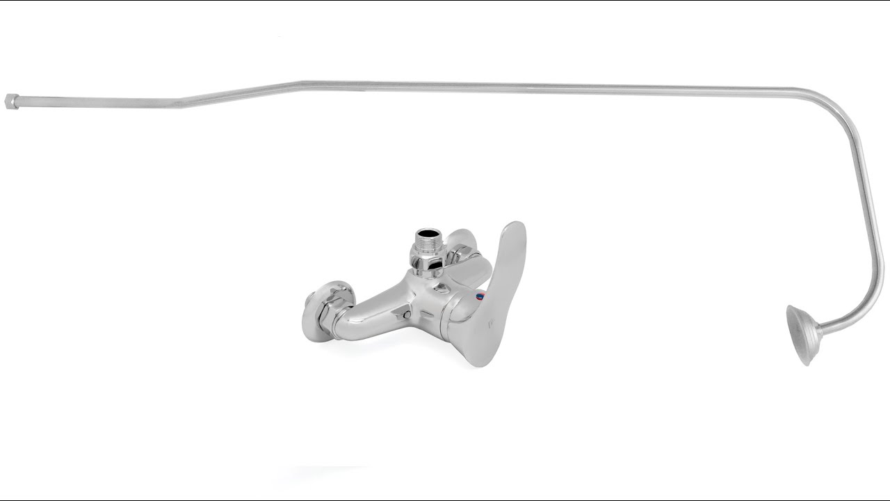 Смеситель настенный душевой ЦС-СМ 293-2/1 40 мм - YouTube