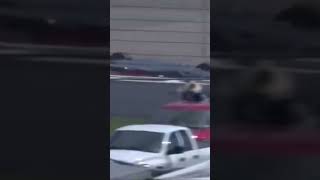 I think he crashed