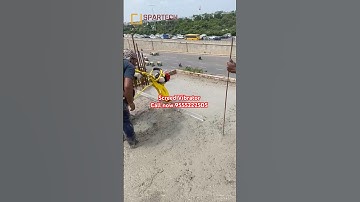 Screed Vibrator in action. Branches:- Delhi Mumbai Lucknow. Call now 9555222504 #spartech
