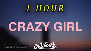 [1 HOUR 🕐 ] JAHKOY - Crazy Girl (Lyrics)