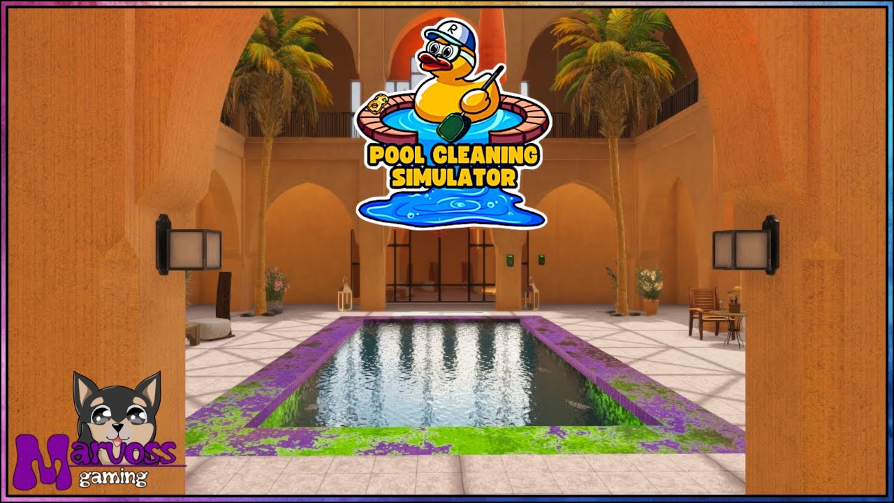 Hotelteil 2! | Pool Cleaning Simulator 06 | [ 