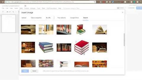 Using  Google Slides for Newsletters