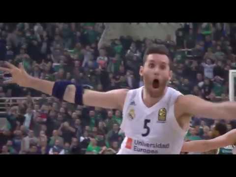 Rudy Fernandez buzzer beater (Panathinaikos-Real Madrid: 73-74)