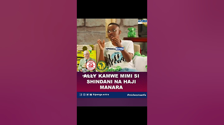 Ally Kamwe hashindani na Manara 🤣🤣🤣 #ayomamedia