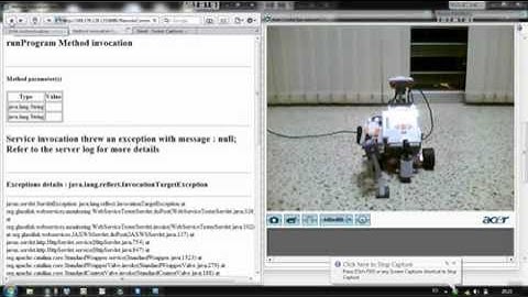 Controlling Lego Mindstorm NXT 2.0 from Web Services