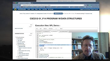 Creating a VPL Activity on Moodle