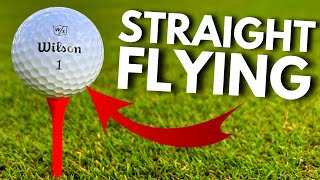 I CANT BELIVE IT WORKS!? The NEW LEGAL Straight Flying Golf Ball?