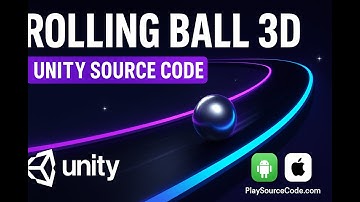 Rolling Ball 3D – Unity Source Code (Curve Track, Full Project, at Playsourcecode.com