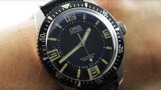 Oris Divers Sixty-Five 40mm (01 733 7707 4064-07 5 20 24) Luxury Dive Watch  Review - YouTube