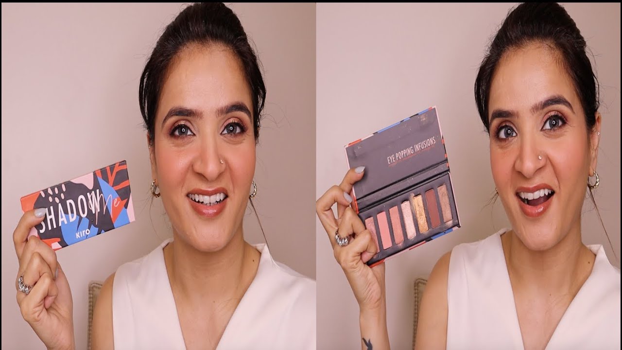 KIRO SHADOW ME-EYESHADOW REVIEW, HONEST REVIEW, APPLICATION, DEMO, PIGMENTATION TEST & FALL OUT TEST